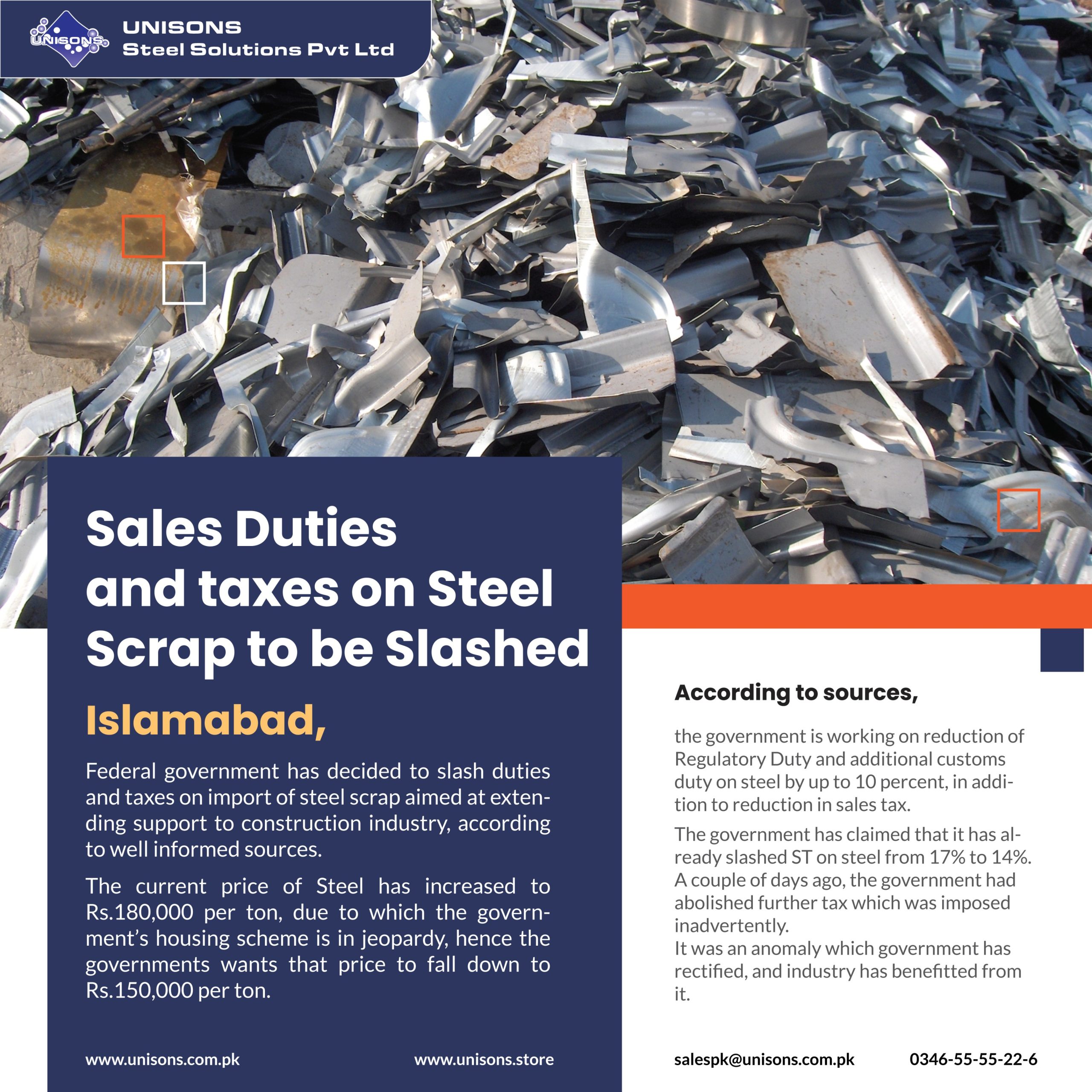 SALES DUTIES AND TAXES