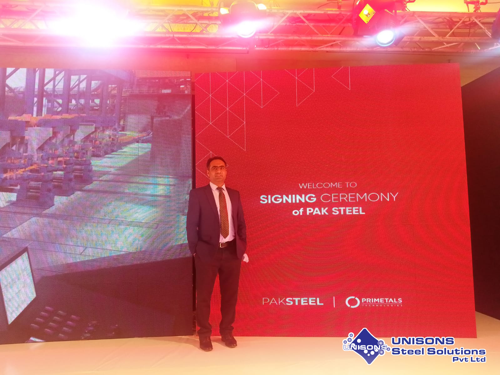Signing Ceremony between Pak Steel and Primetals Technologies